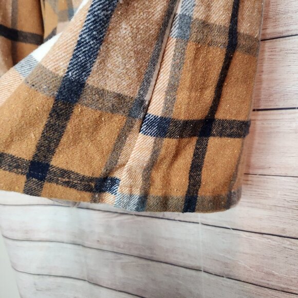 Cavalini Los Angeles OUTERWEAR One Button Jacket Pockets Brown Women's Size M - Picture 9 of 16